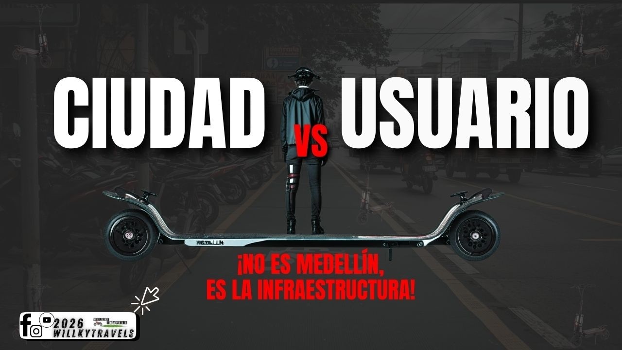 Lo que nadie te dice sobre moverte en #monopatin o patineta el&eacute;ctrica en Medell&iacute;n
