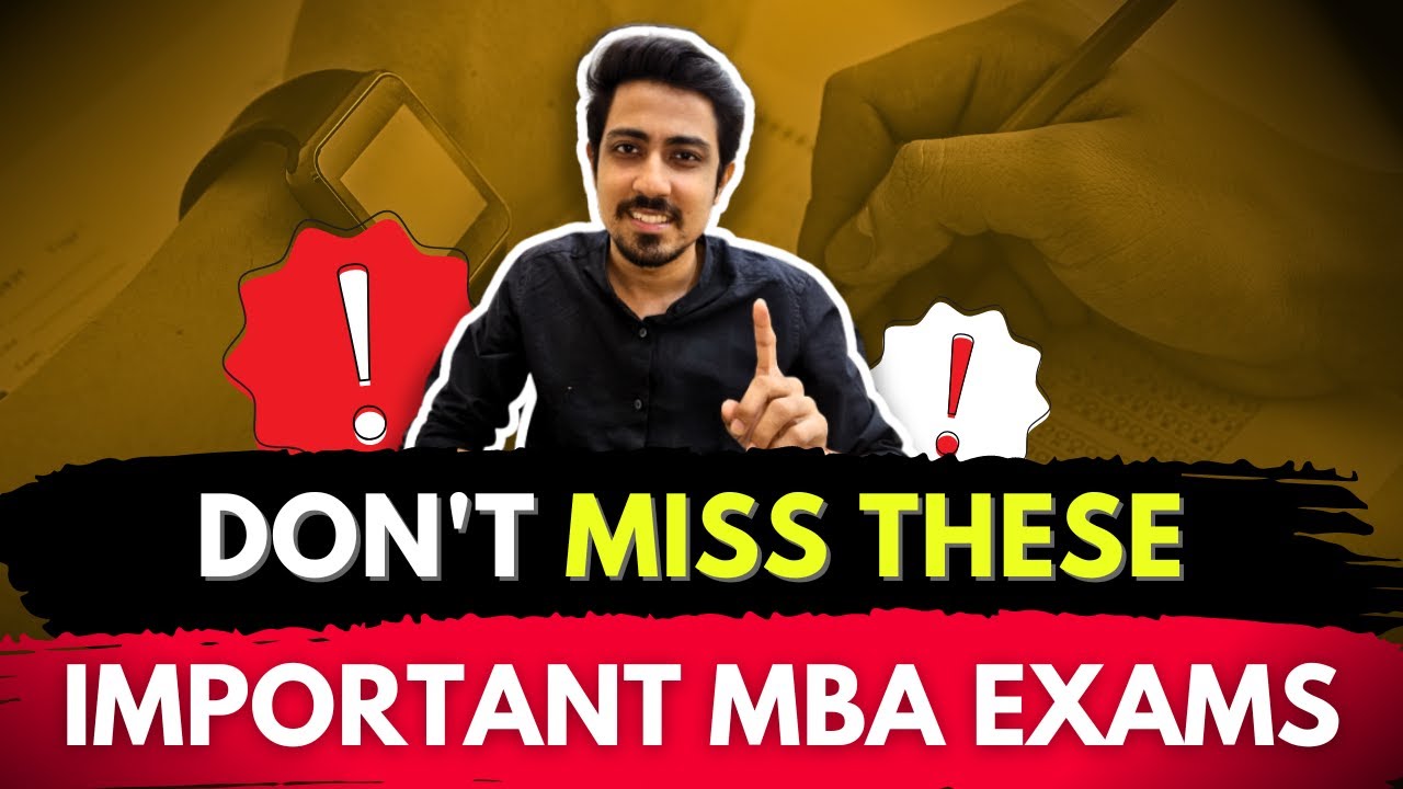 Important MBA Exams you must attempt (Non - CAT)