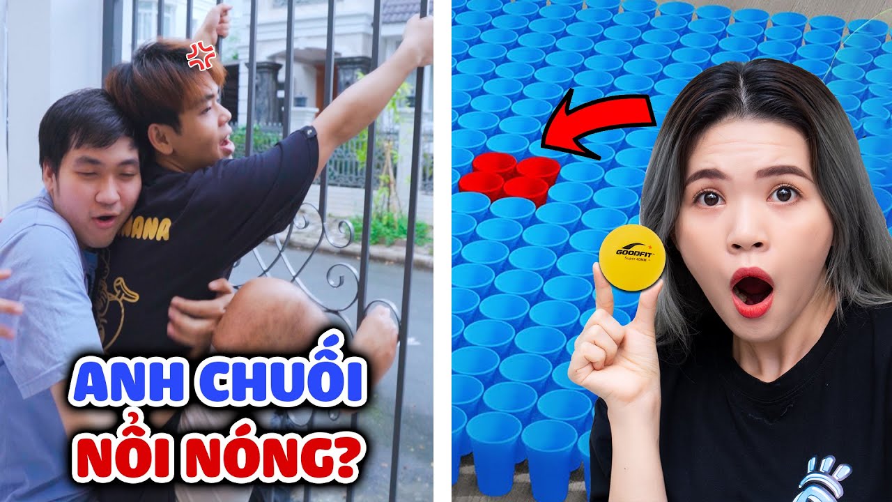 ANH CHUỐI NỔI NÓNG KHI CHƠI CÁC TRÒ THEO TIKTOK | SUNNY TRƯƠNG