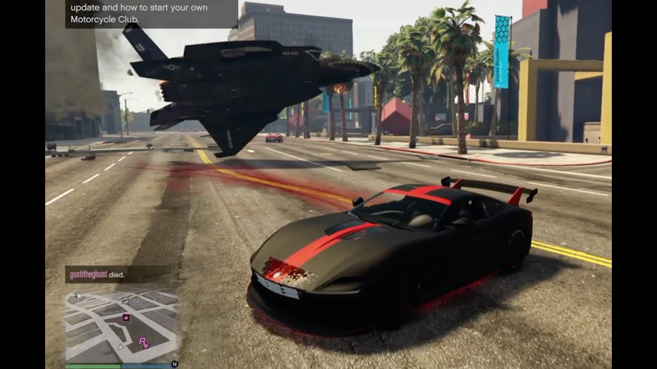 Annoying griefers with the Itali GTO Stinger TT