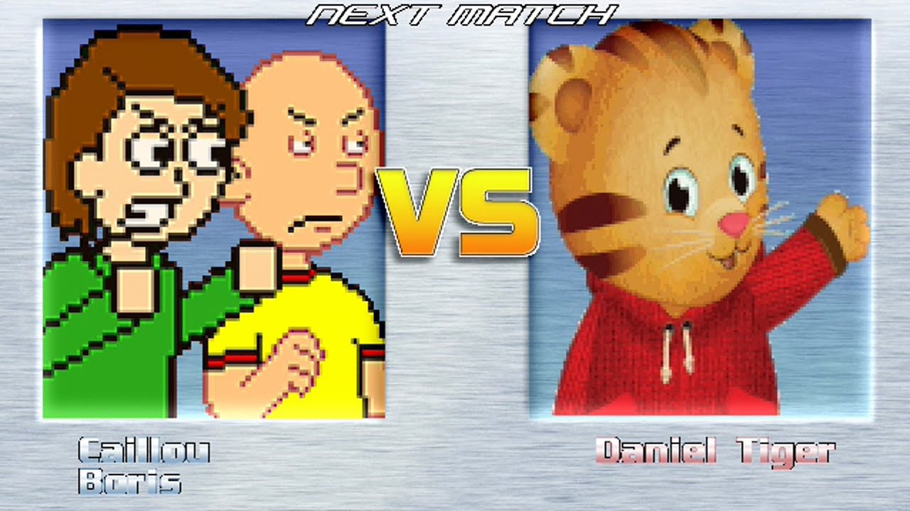 M.U.G.E.N BATTLES | Caillou/Boris Anderson vs Daniel Tiger