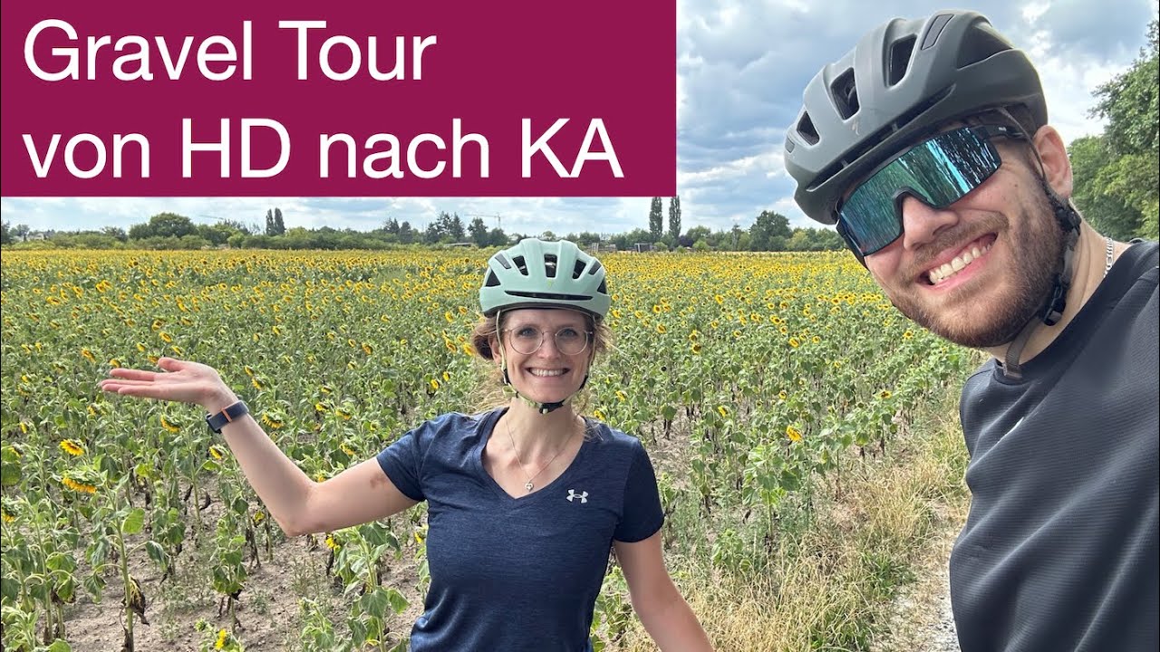 Gravel Bike Tour von Heidelberg nach Karlsruhe