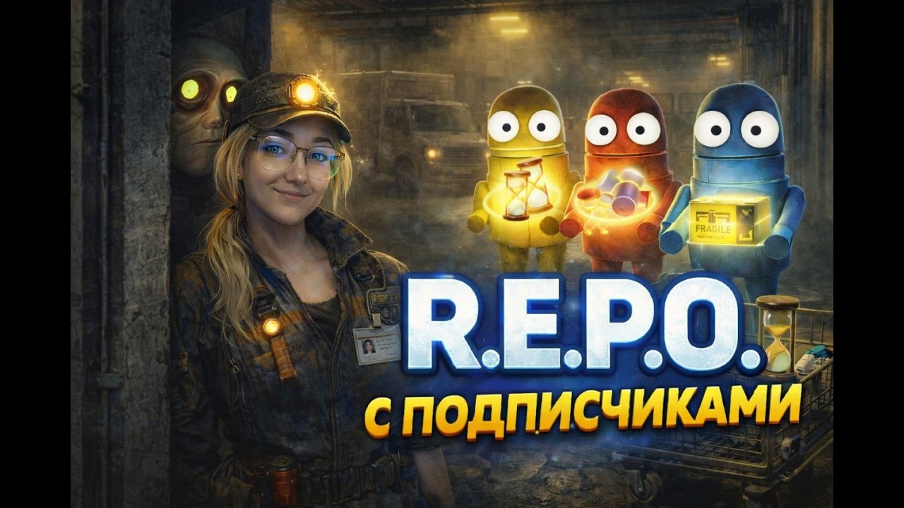 Я ВЗЯЛА ОРУЖИЕ! Финальная битва с монстрами в R.E.P.O. уровни 4, 5 и 6