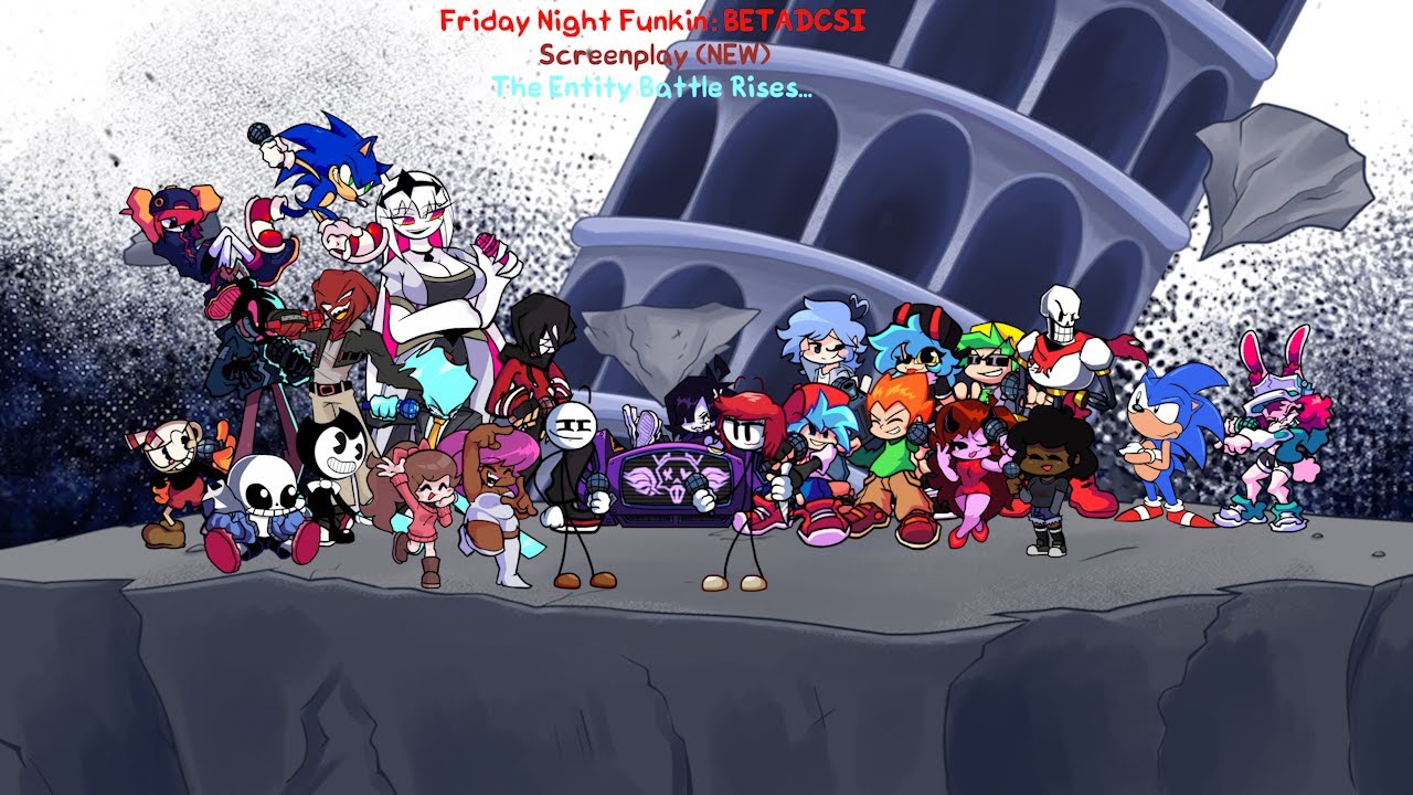 The Entity Battle Rises! Friday Night Funkin' BETADCSI: Screenplay (NEW)