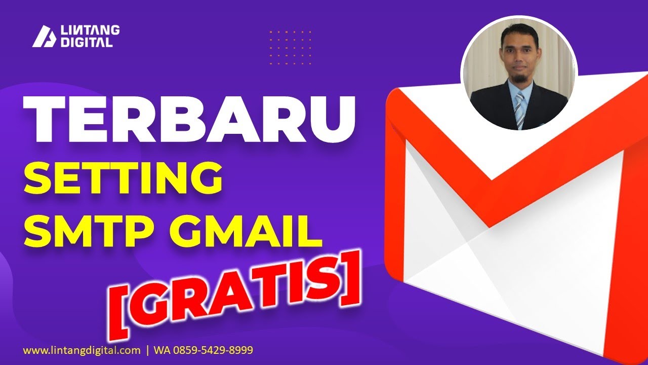 Terbaru | Cara setting smtp gmail gratis 2023