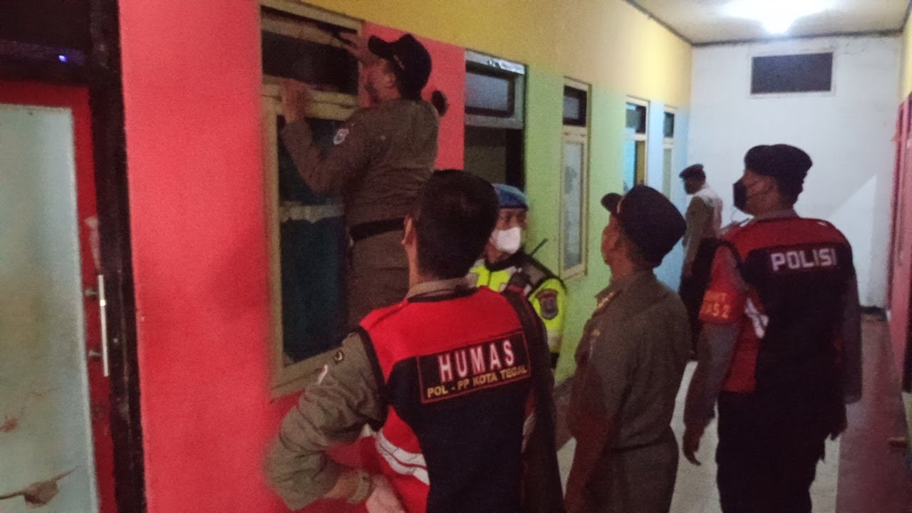 Tak Patuhi Aturan | Sat Samapta dan Satpol PP Kota Tegal Tertibkan Kost