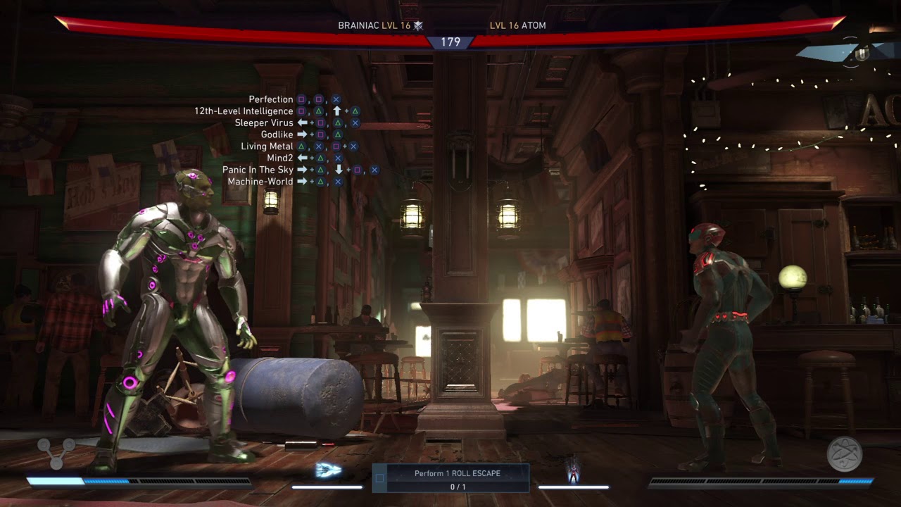 Brainiac vs Atom - Injustice 2