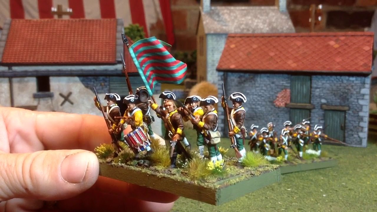 AWI Project: 28mm Sherbourne's Additional Regiment 1778-1779
