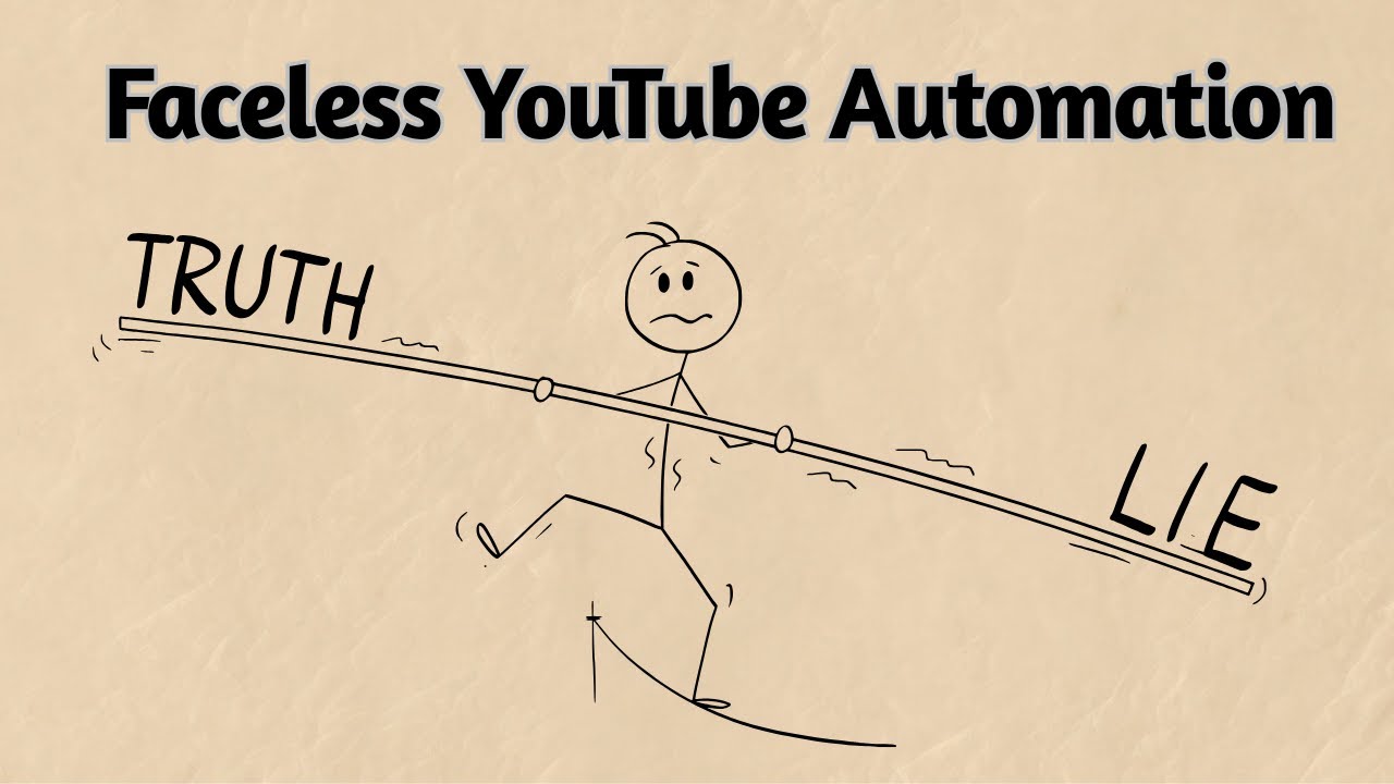 YouTube Automation: Scam or Real Passive Income? (Stick Figure)