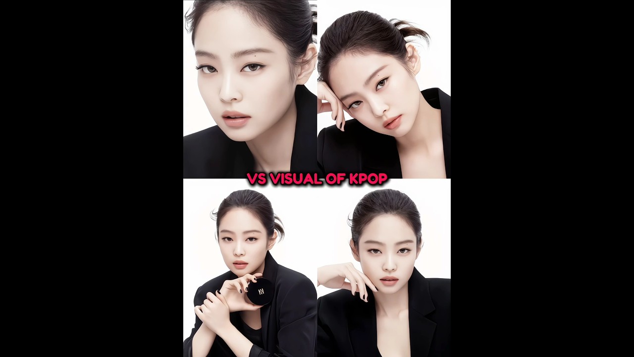 The Visual Queen of K-pop 👑 #jennie #blackpink #yuna #itzy #visual #kpop #shorts #youtube