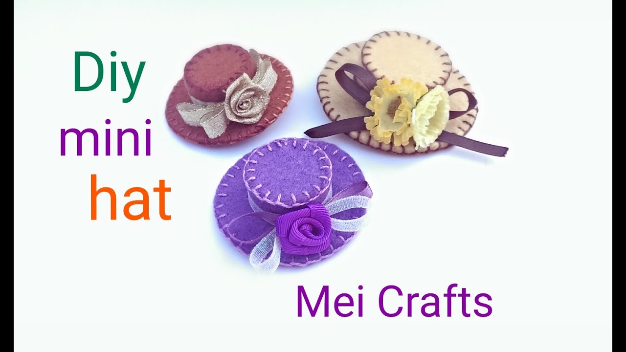 Diy: how to make a mini hat