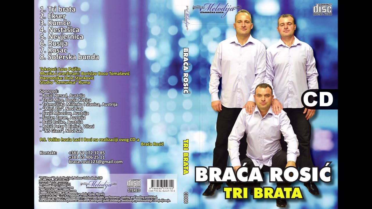 Braca Rosic - Ekser - (Audio 2013)