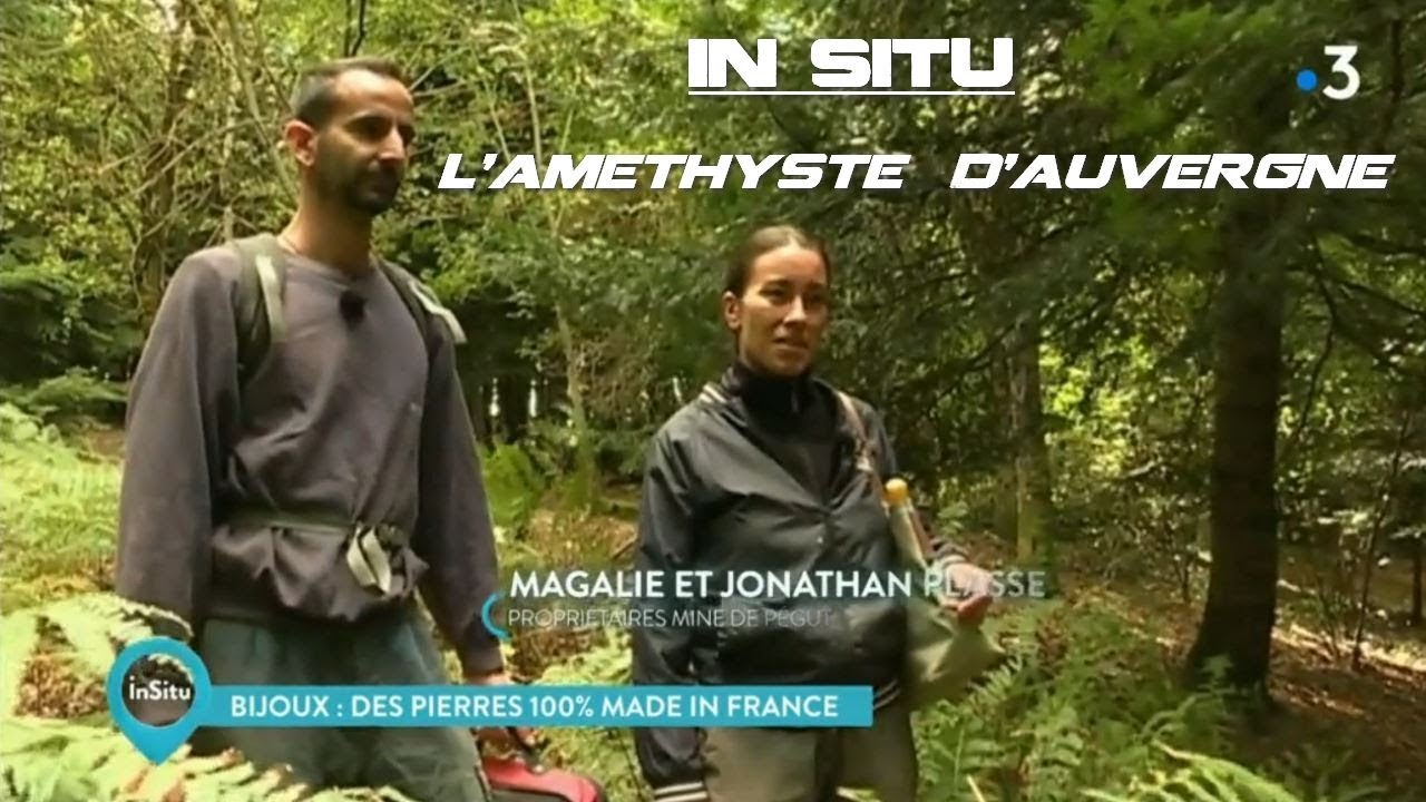🎬REPORTAGE TV - L'améthyste d'Auvergne et La Mine de Pégut
