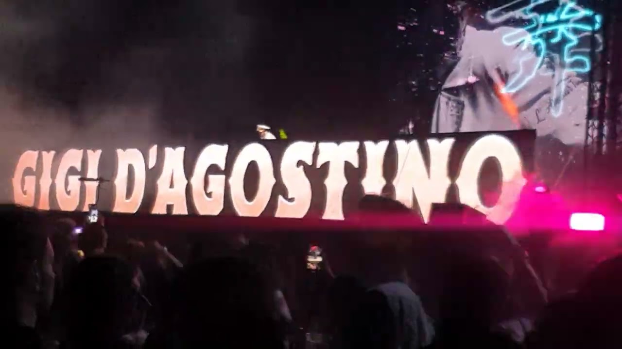 Gigi D'Agostino - Le Radici Ca Tieni LIVE @ Rock In Roma 03.07.2024