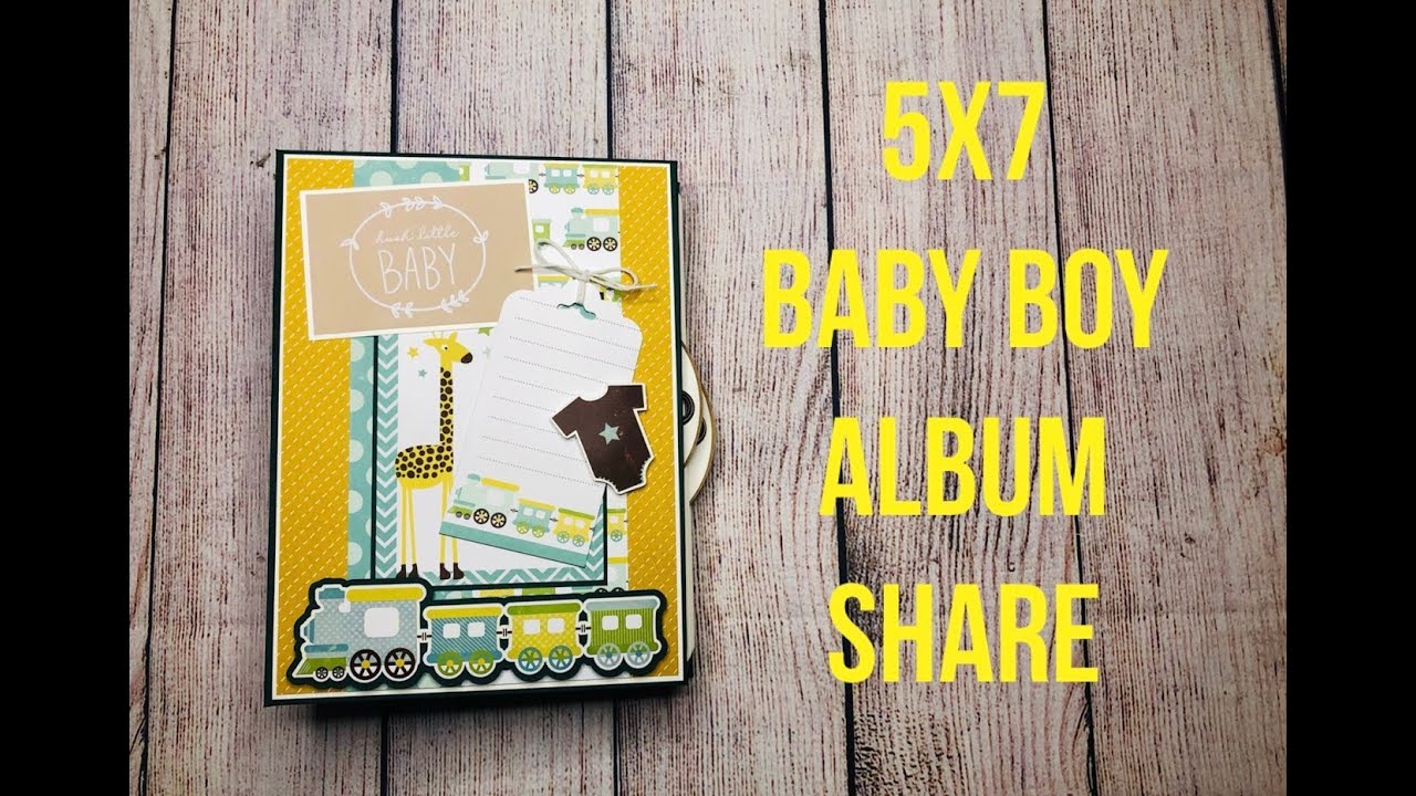 5x7 Baby Boy Album Share