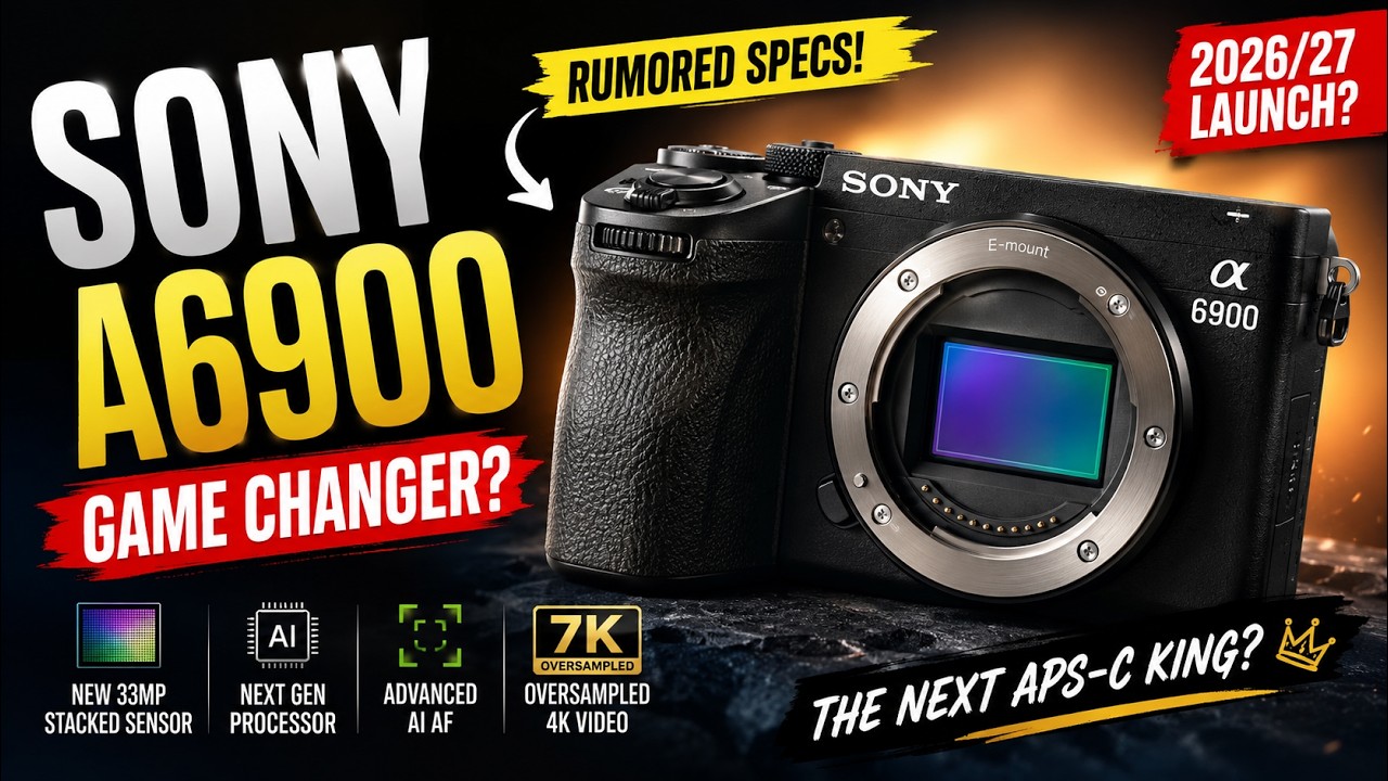 Утечки о Sony A6900: дата выхода, характеристики и главные обновления!