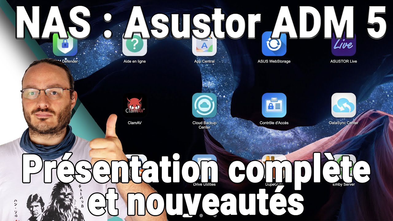 #ADM5 : Nouveautés, NAS compatibles et présentation générale de l'OS des #NAS #asustor