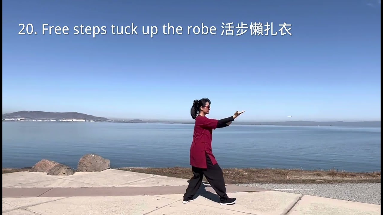 Sun-Style Tai Chi 24 Form – Back View Demonstration