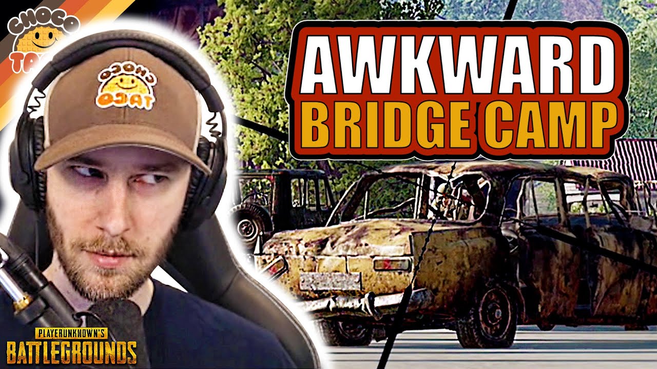 Awkward Bridge Camp, Awkward Everything ft. Swagger - chocoTaco PUBG Duos Gameplay