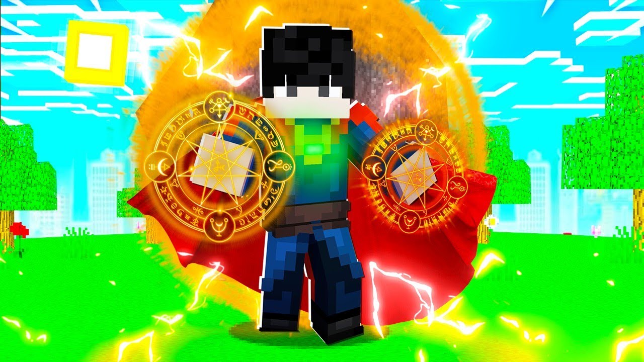 ကျွန်တော် Minecraft ထဲမှာ Doctor Strange ဖြစ်ခဲ့တယ်!
