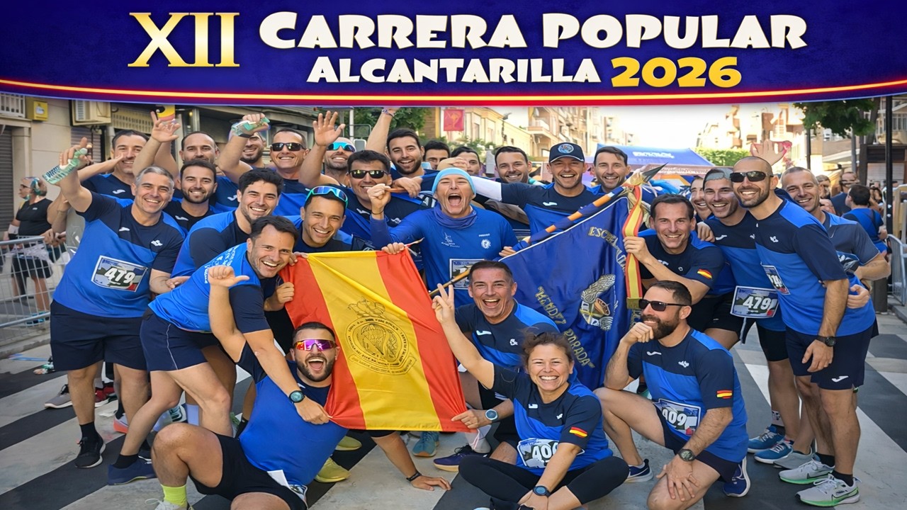🏃&zwj;♂️ Corriendo dentro de una BASE A&Eacute;REA ✈️ | XII Carrera de Alcantarilla | M&aacute;s de 3000 corredores