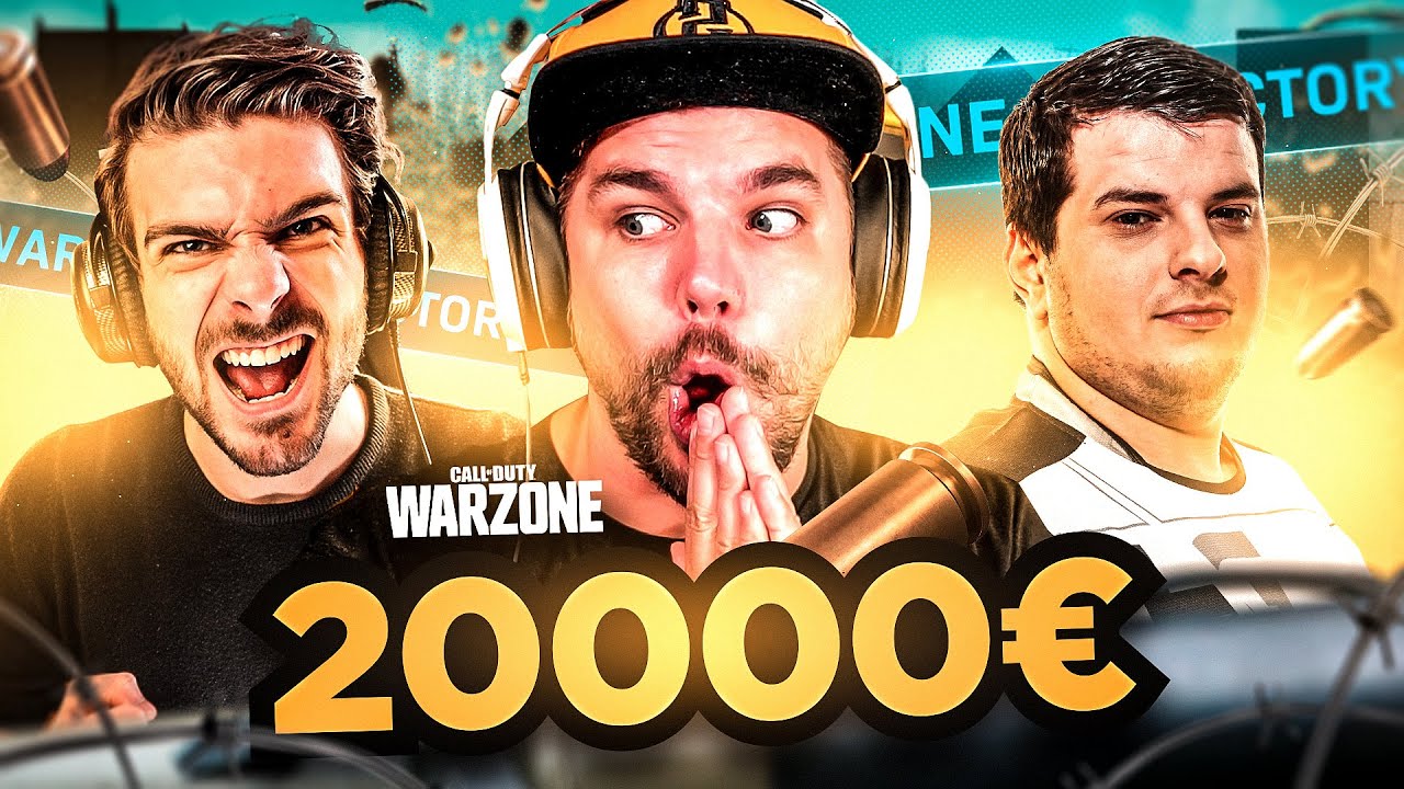 ON GAGNE le TOURNOI a 20000€ sur WARZONE !!