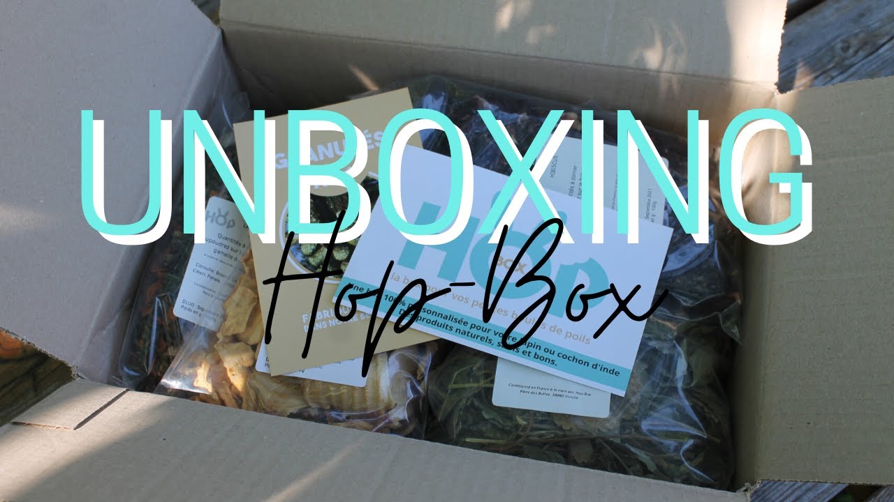 |UNBOXING| Un colis de chez HOP BOX + Test