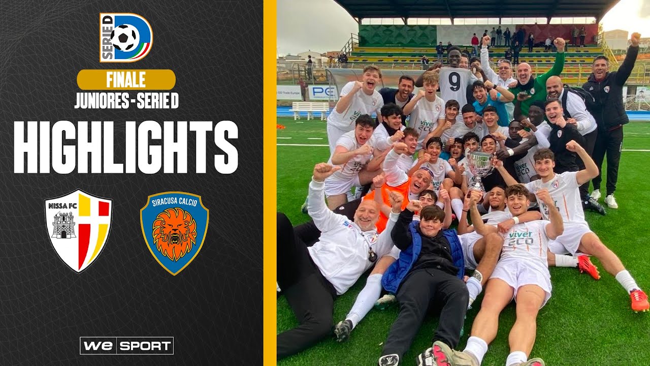 Nissa vs Siracusa (Juniores Serie D - Finalissima)