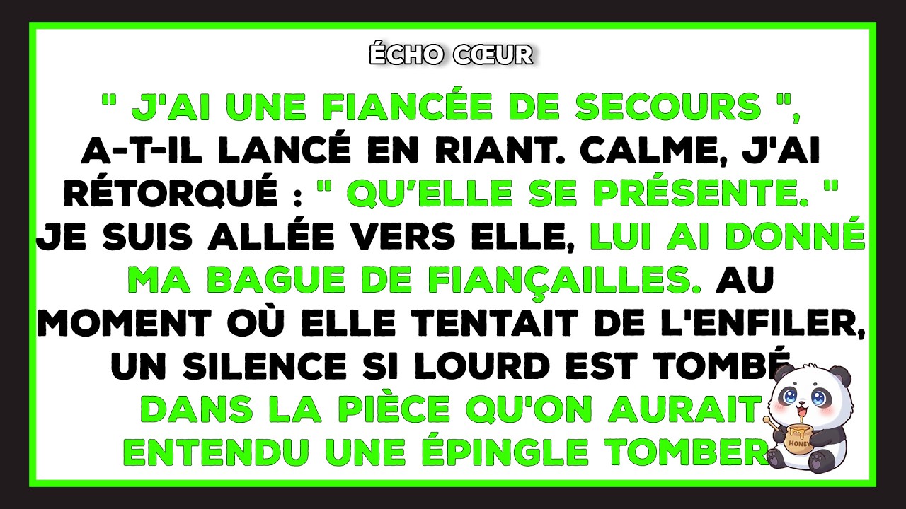 Il a ri et a dit : 
