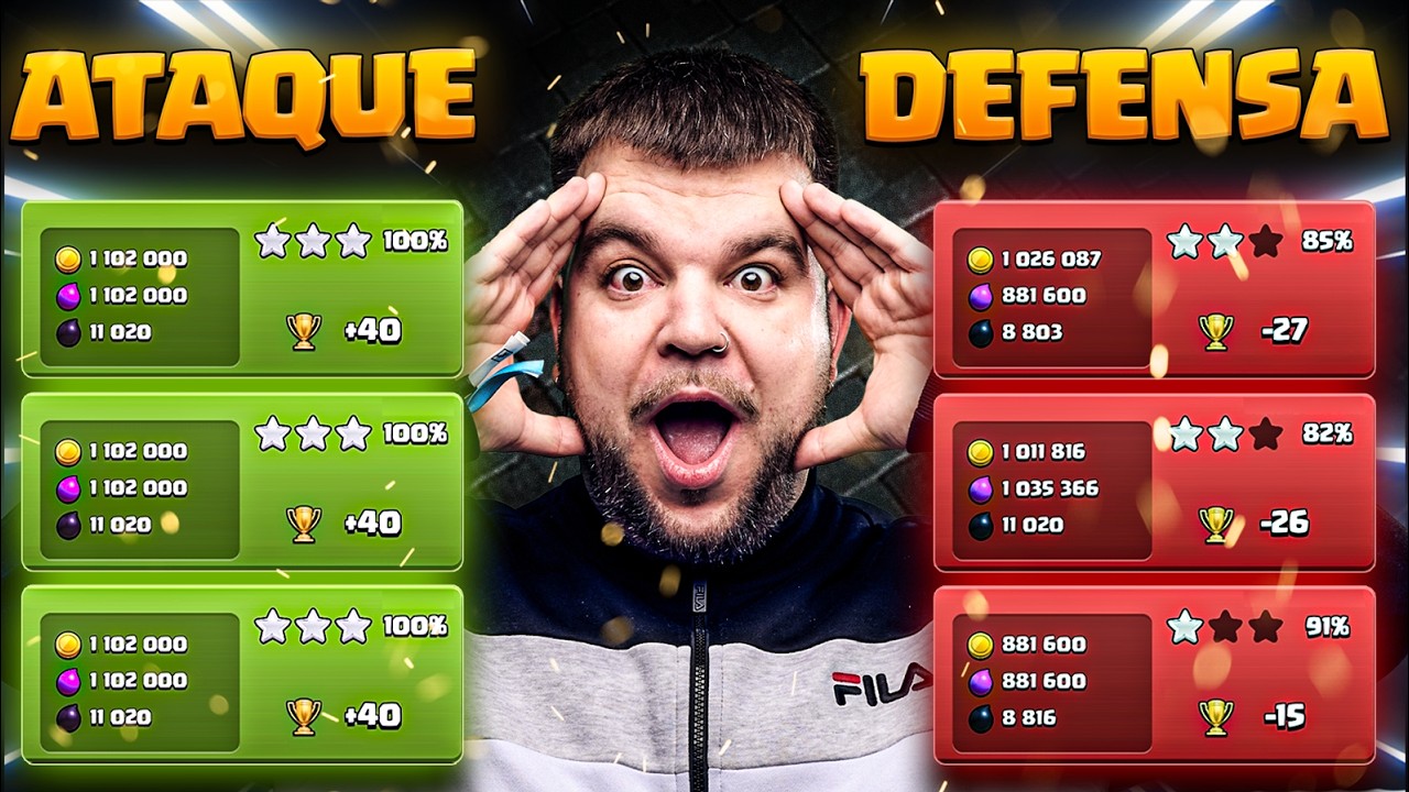 🤯 ESTO PASA CUANDO COMBINAS BUEN ATAQUE + BUENA BASE en LEYENDA (LINK GRATIS) | CLASH OF CLANS