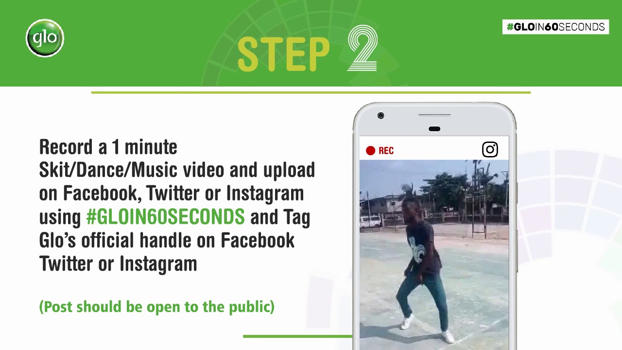 #GloIn60Seconds Instructional Video
