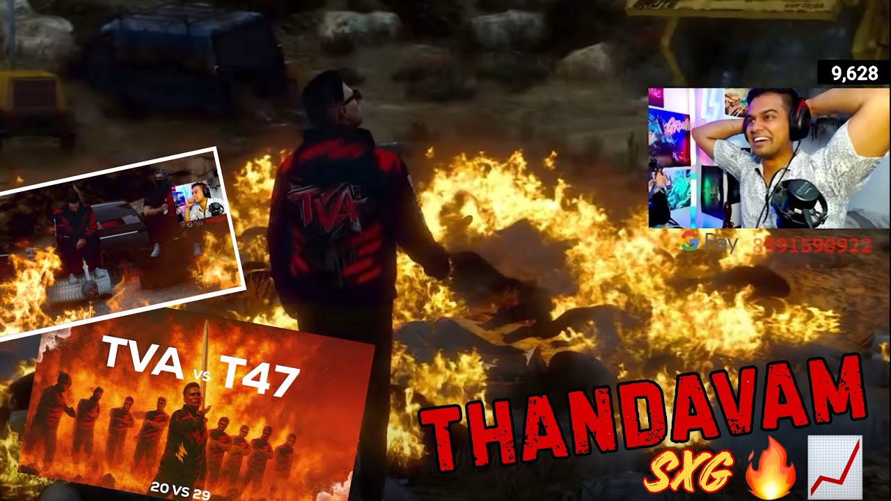 REACTION ON TVA vs T47 🦅🔥| ഇതാണ് TVA യുടെ താണ്ഡവം 🫨🔥 @eaglegamingop @shoutxgaming @ig_bravoo #tva  