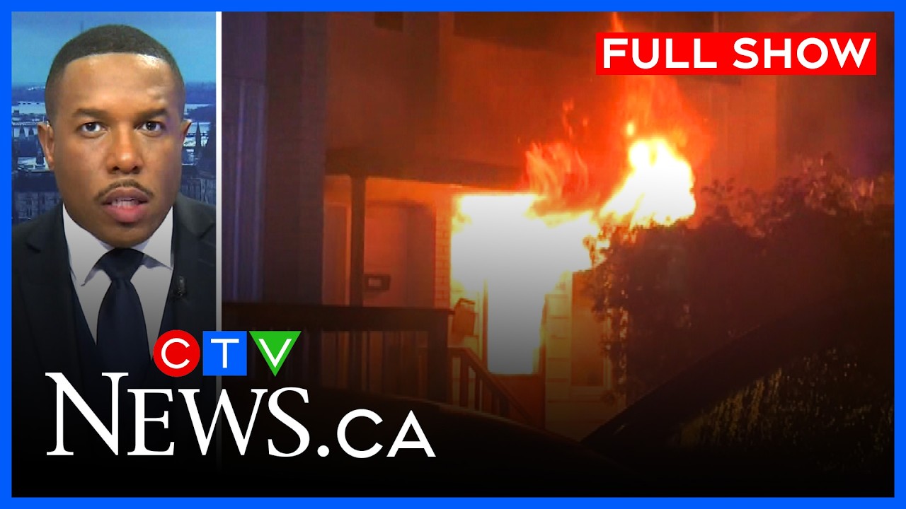 В результате пожара в Оттаве погиб 1 человек, 10 остались без крова | CTV News Ottawa at Five, 15...