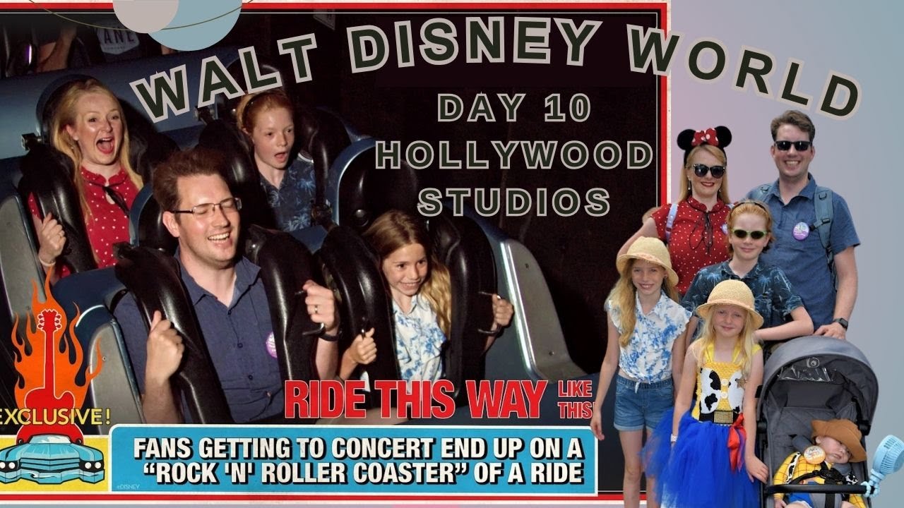 Walt Disney World | Day 10 Hollywood Studios | Frozen, Cars, and Hollywood Brown Derby with 4 kids!