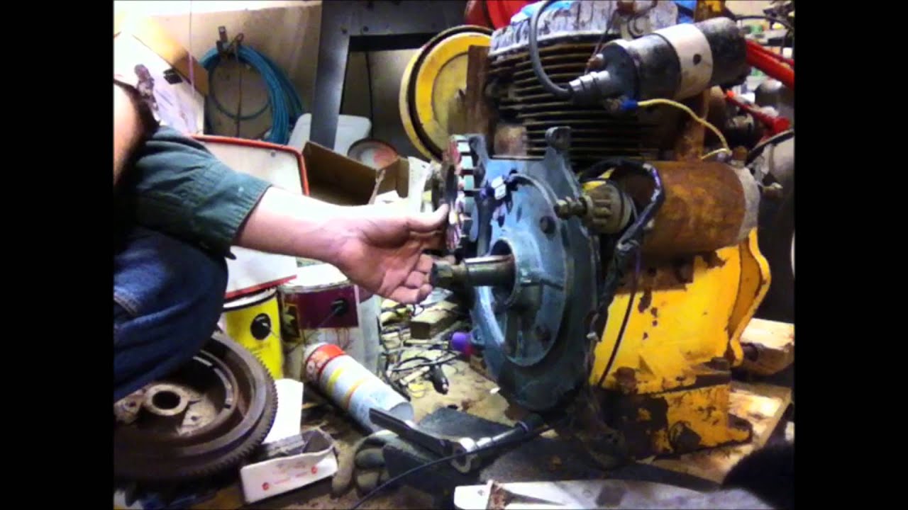 Gravely Kohler K241 Part 4 Bearing Plate Change