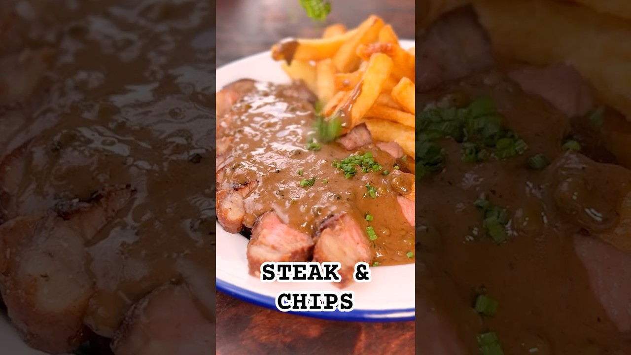 Steak & Chips - Pub Grub, Episode 11 - The peppercorn sauce is NEXT LEVEL!