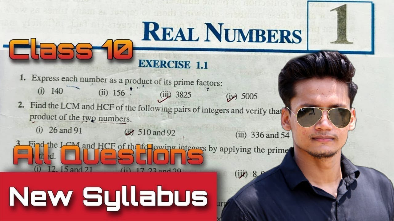 Ex 1.1 Class 10 | Real Numbers | Class 10 NCERT | Ex 1.1 CBSE Rajmith study