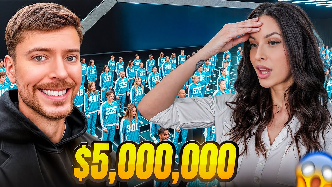 BellaFox Reacts to Beast Games Ep.1 (Full Episode)