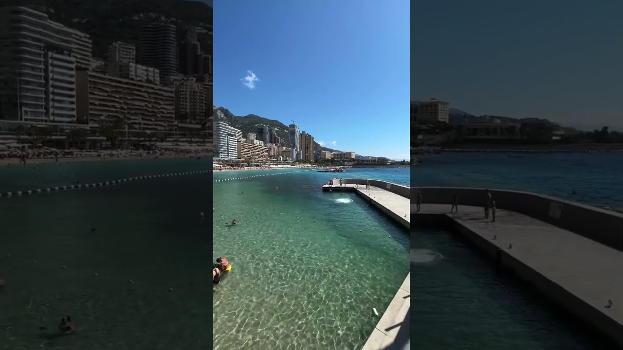 Larvotto beach, Monaco 🇲🇨