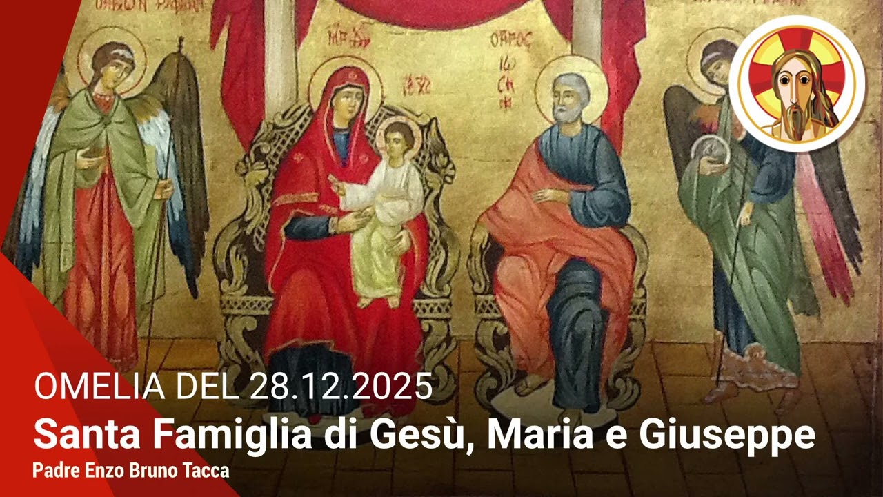 Santa Famiglia di Gesù, Maria e Giuseppe. - Prendi con te il bambino e sua madre e fuggi in Egitto.