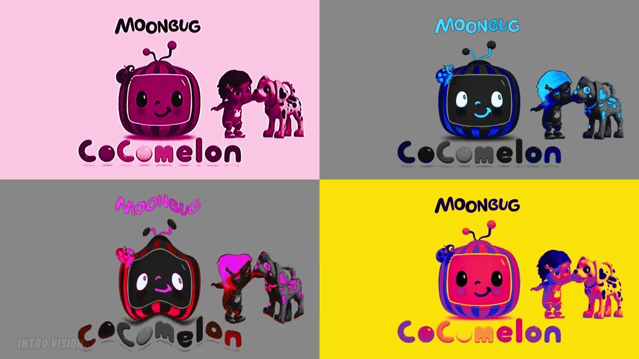 Вступительный логотип Cocomelon Nina Family (при поддержке Klasky Csupo 2001 Effects) — подборка