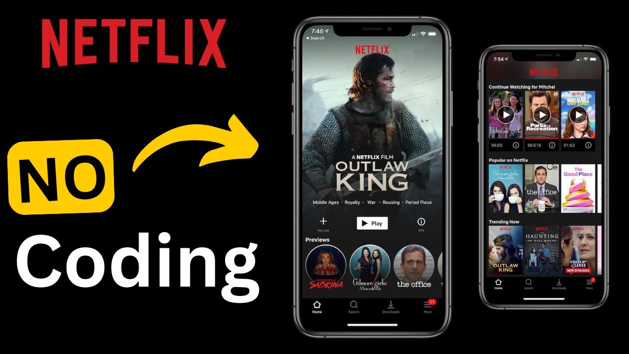 AI Created This Netflix OTT App &ndash; No Coding Required