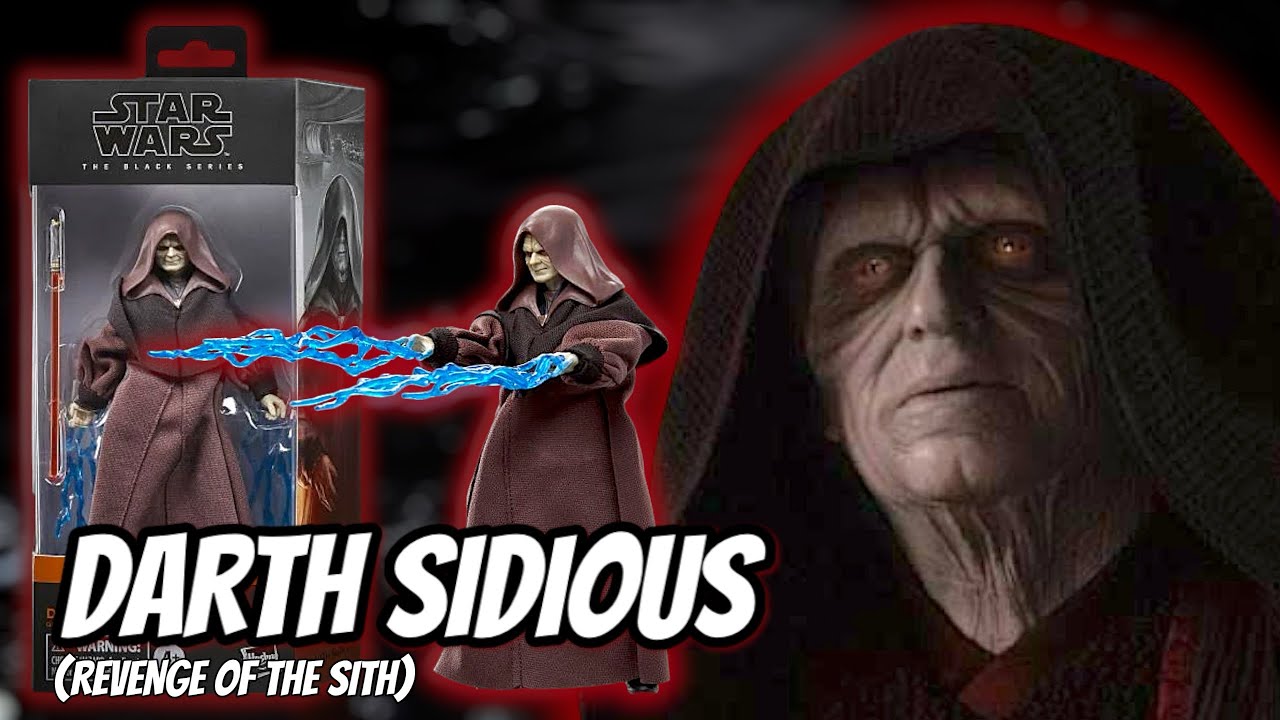 🔥 Darth Sidious de La Venganza de los Sith de Black Series