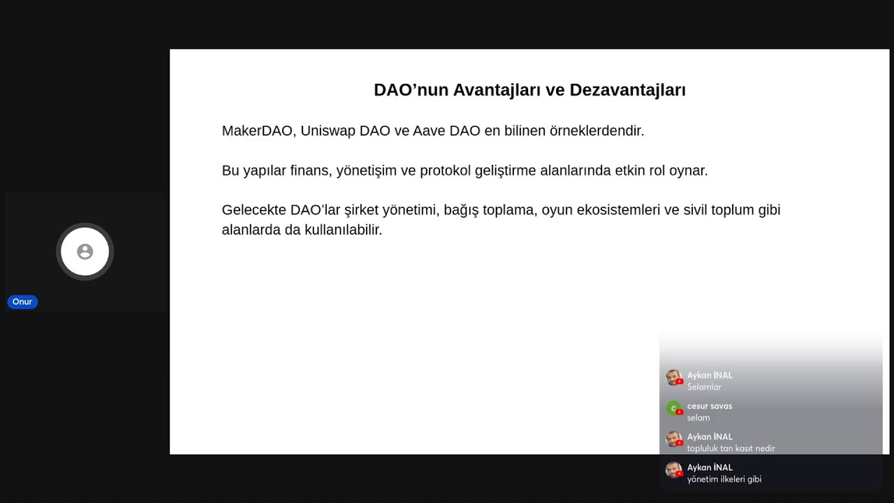 Ders 17 I Kriptoda DAO Kavramı Nedir?