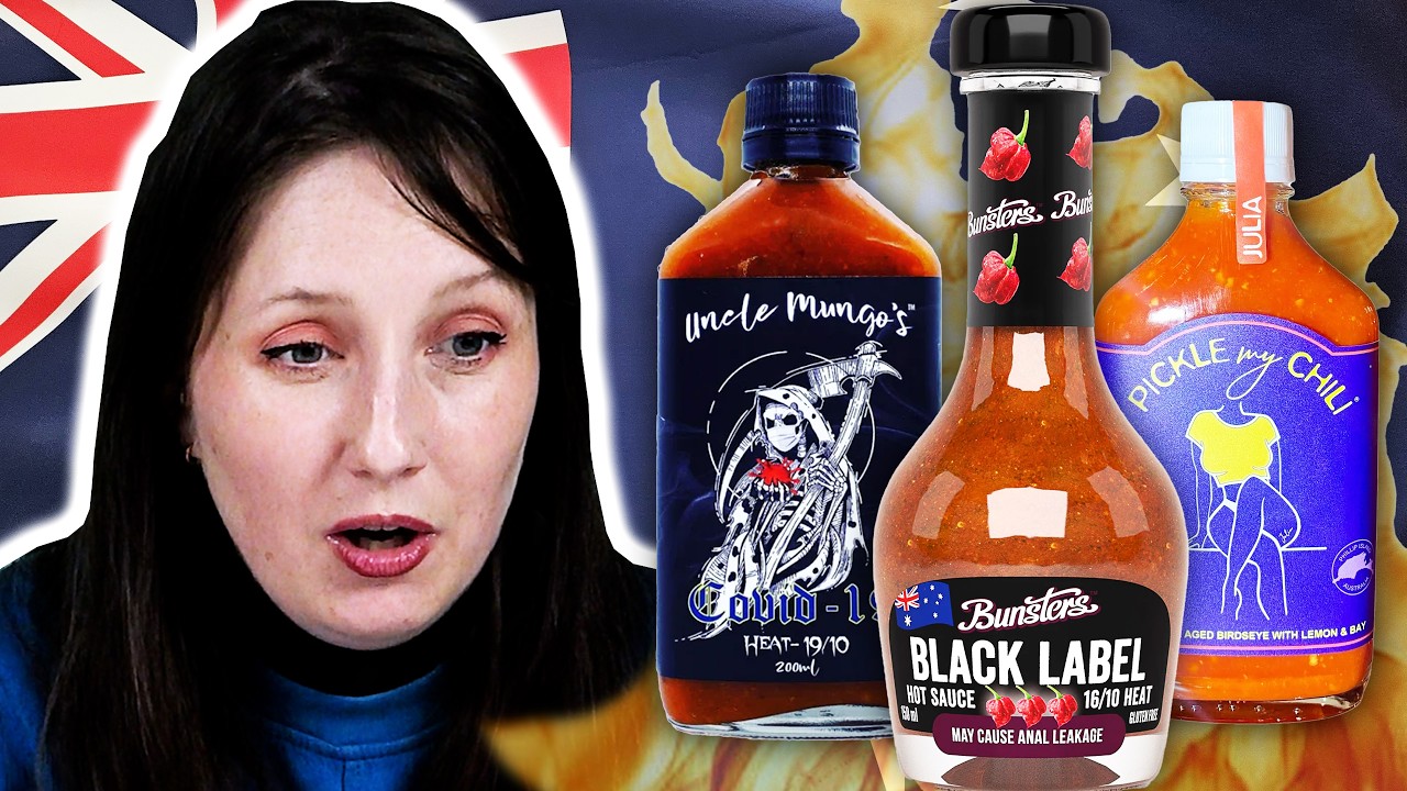 Irish People Try Australian Hot Sauces