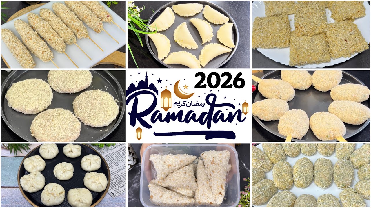 8 Ramadan Special Make & Freeze Snacks | Iftari Recipes for Whole Month | Ramadan 2026