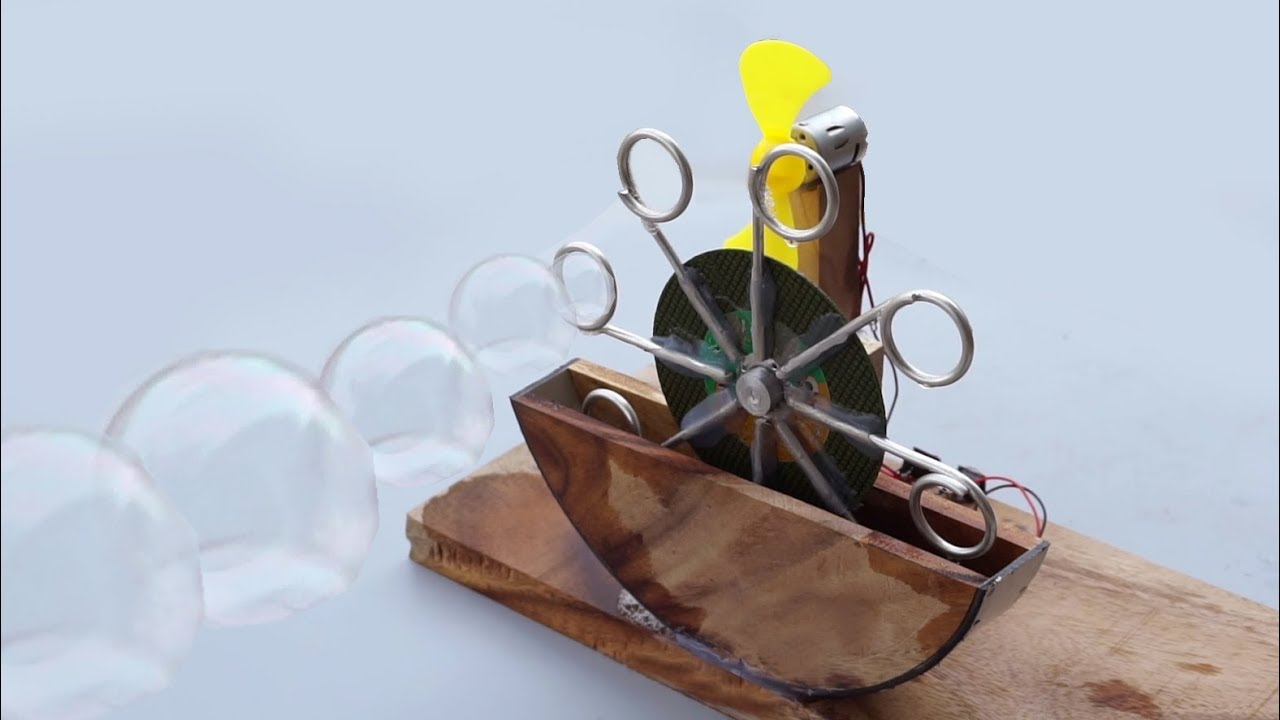 Como Hacer una Máquina de Burbujas Eléctrica