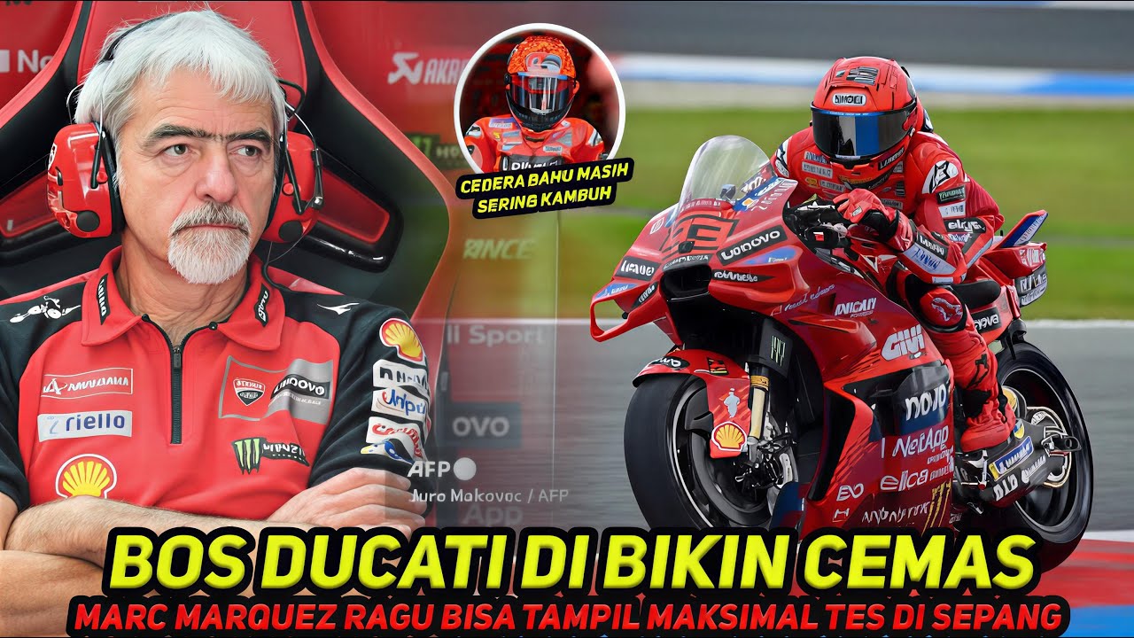 KABAR BURUK🔥MARC MARQUEZ BIKIN BOS CEMAS~RAGU TAMPIL MAKSIMAL TES SEPANG~CEDERA BAHU MASI MENGHANTUI