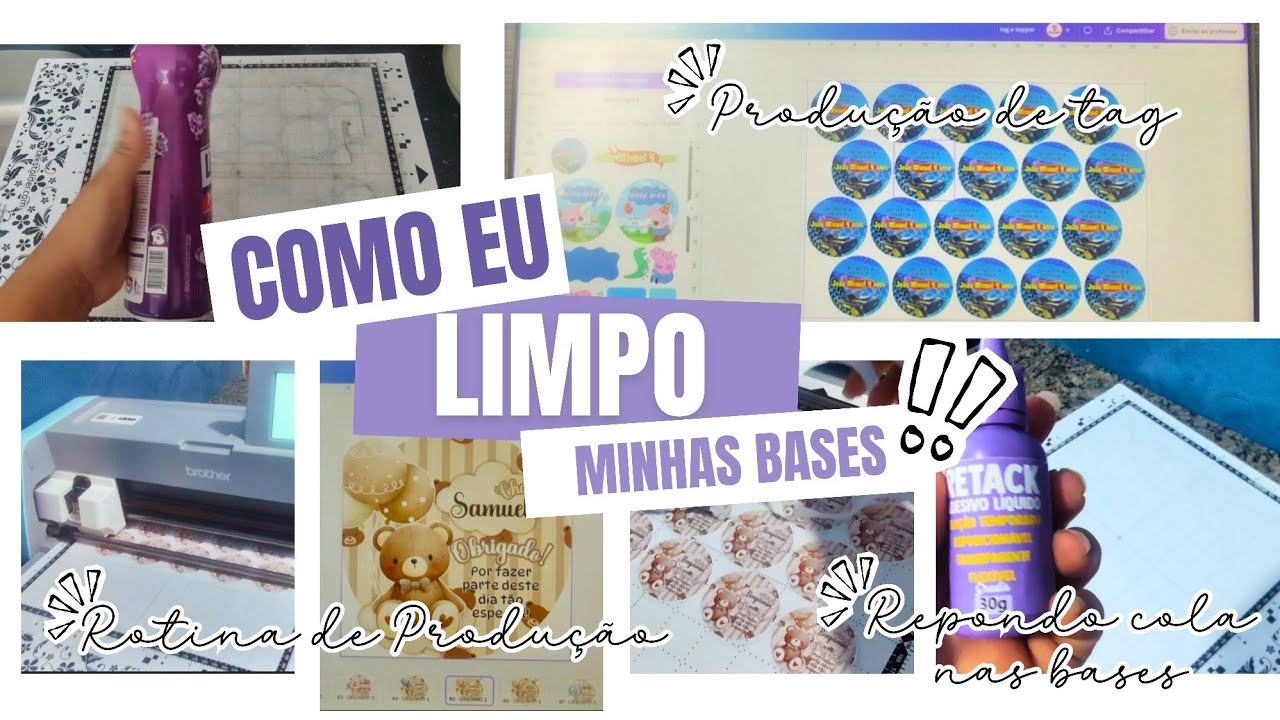 Rotina no ateliê - Limpeza da base e bate papo shoppe