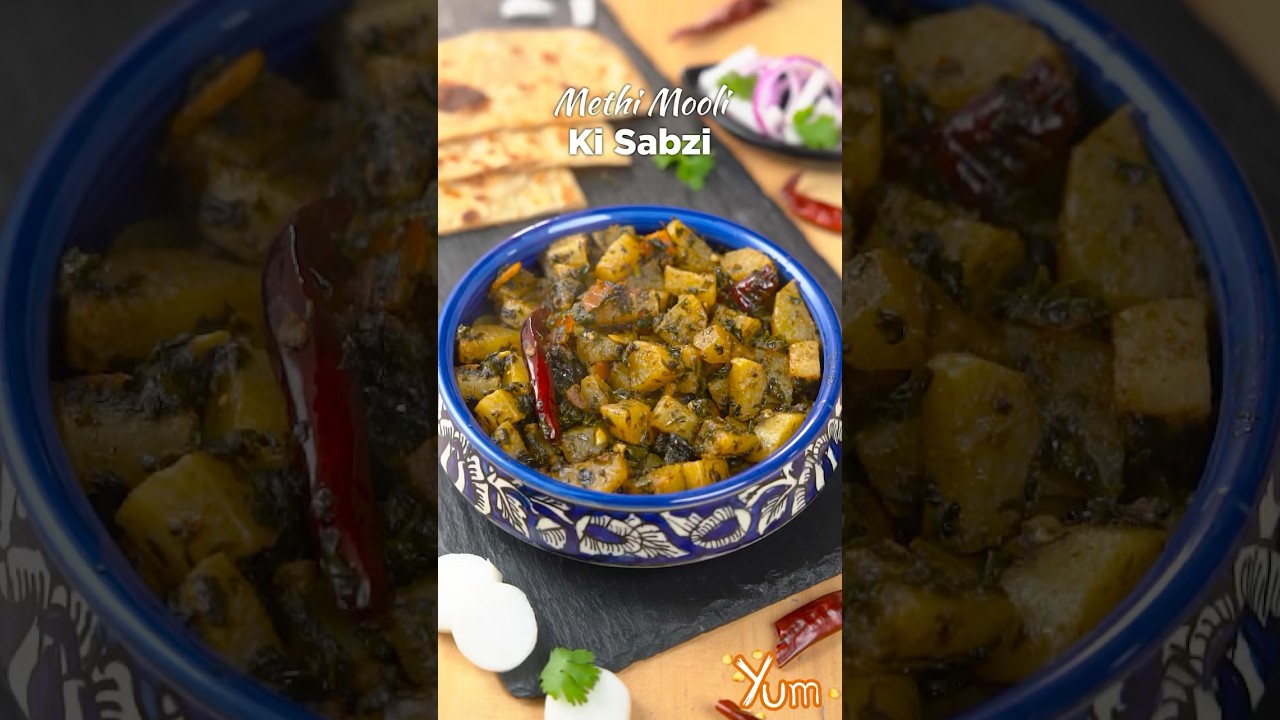 Methi Mooli Ki Sabzi